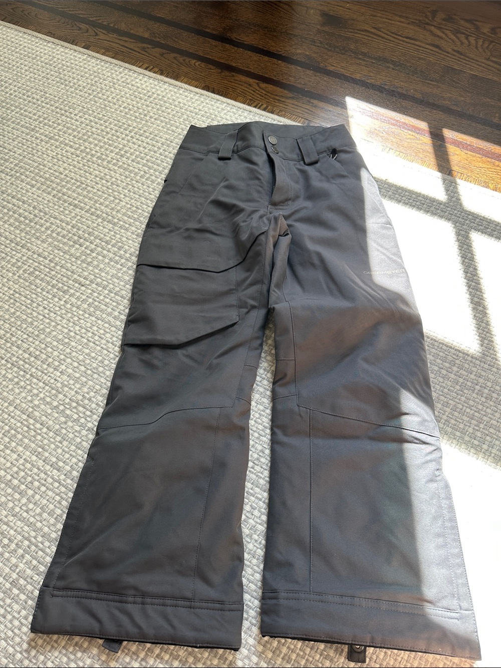 Obermeyer Men's Black Cargo Snow Pants
